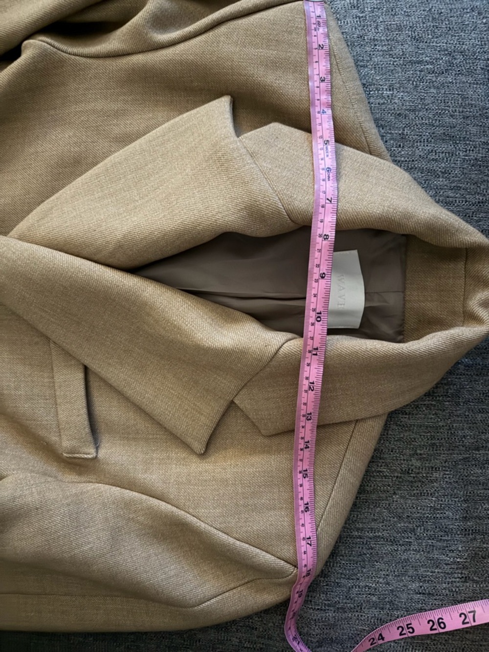 Classic Cinched Women's Blazer - Picture 5 of 7